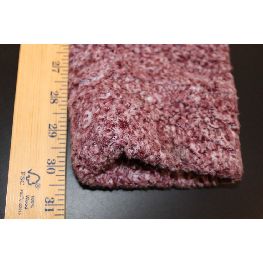 Koolaburra by UGG Womens XS Lounge Pants Joggers Burgundy Fuzzy Sherpa Fleece - Picture 4 of 6